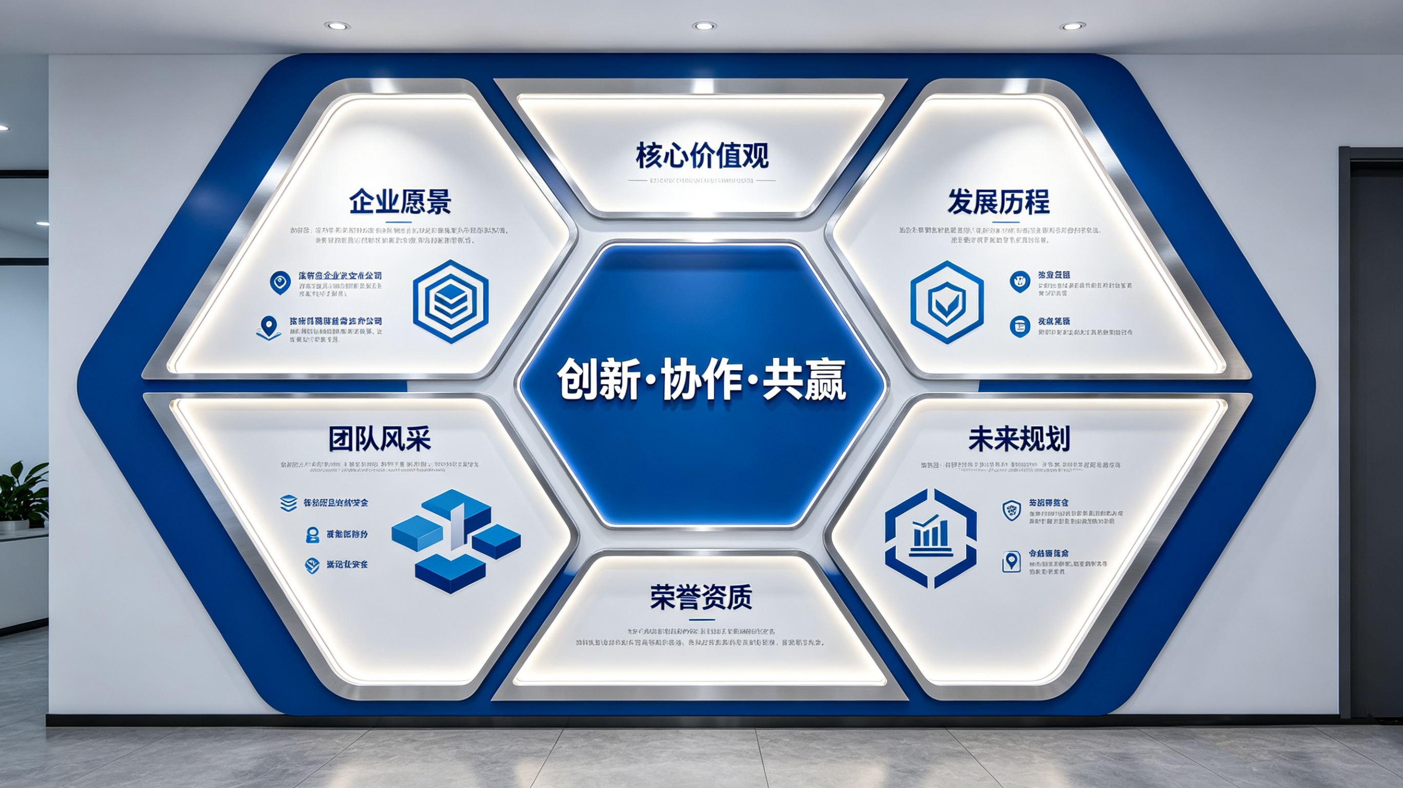嵩县企业文化墙六边形避坑指南（新手常犯5个错误）